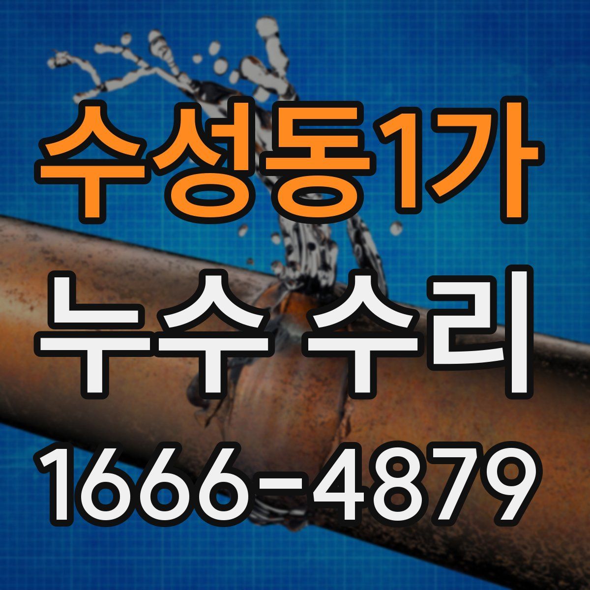 수성동1가 누수 수리