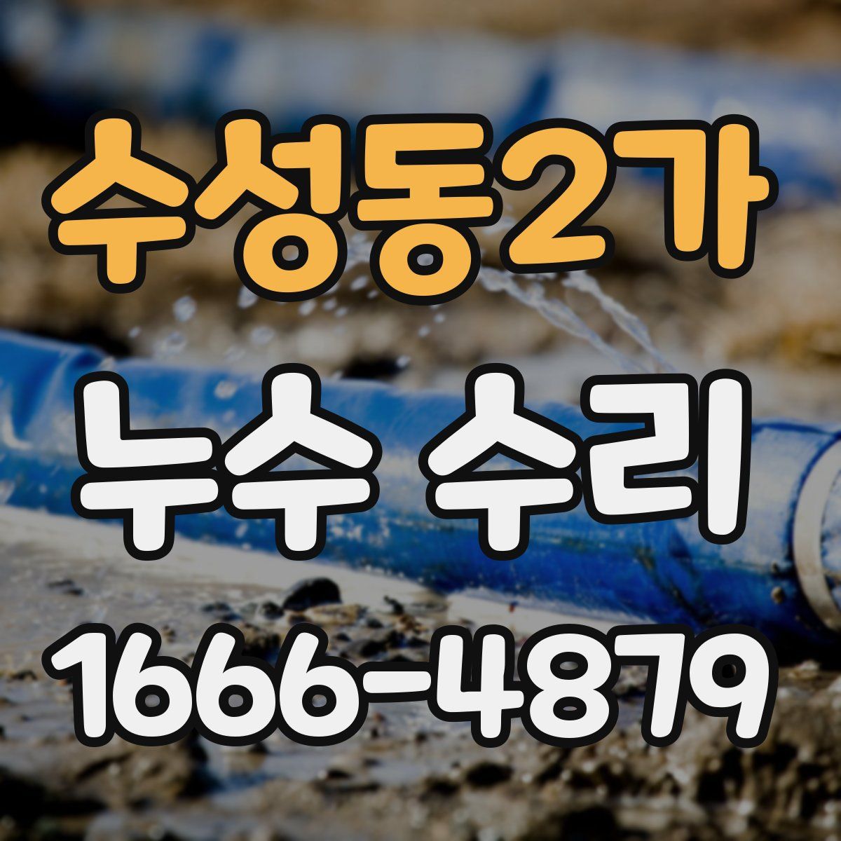 수성동2가 누수 수리