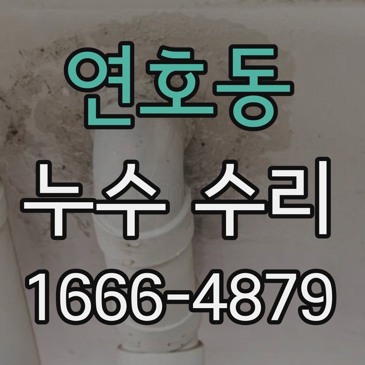 연호동 누수 수리