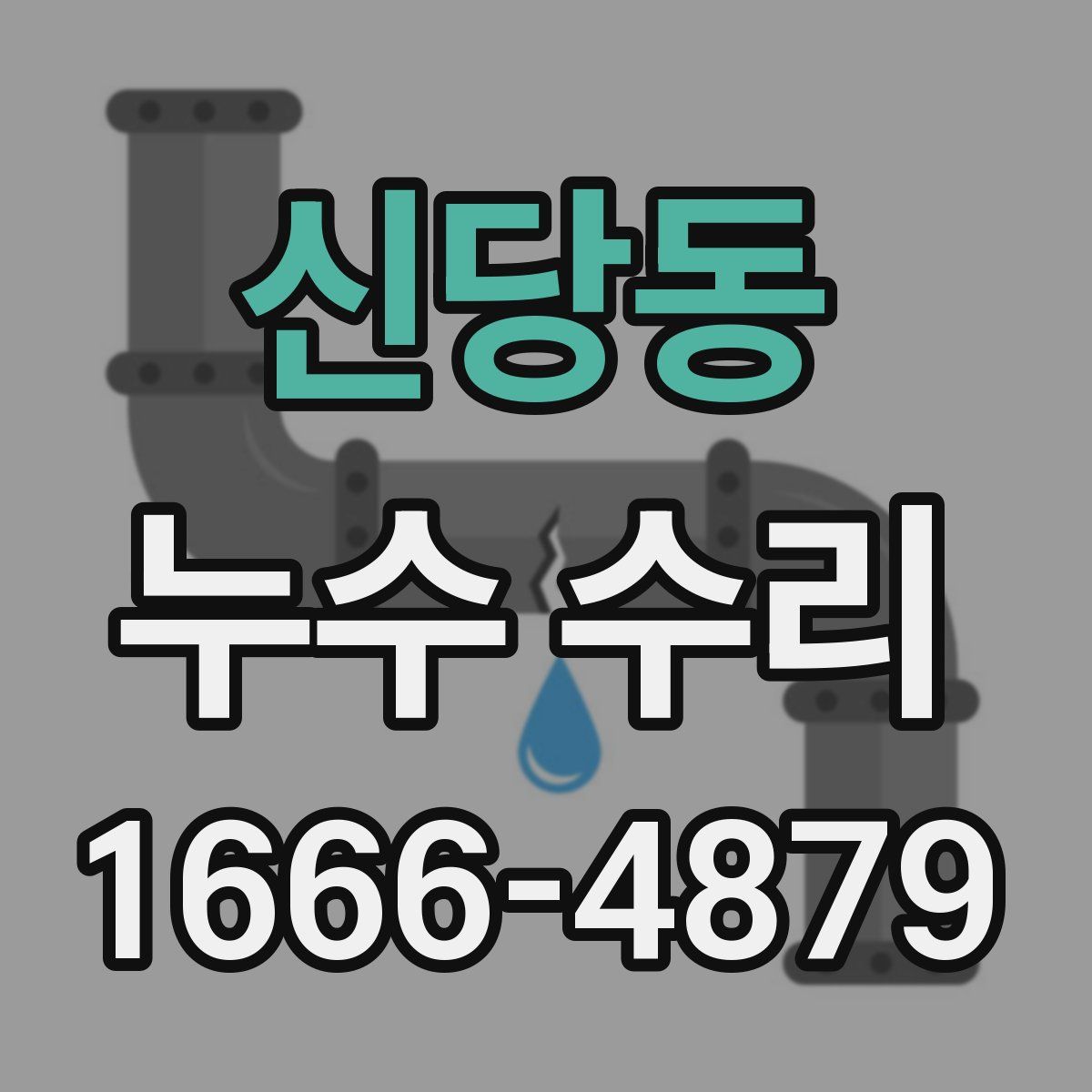 신당동 누수 수리