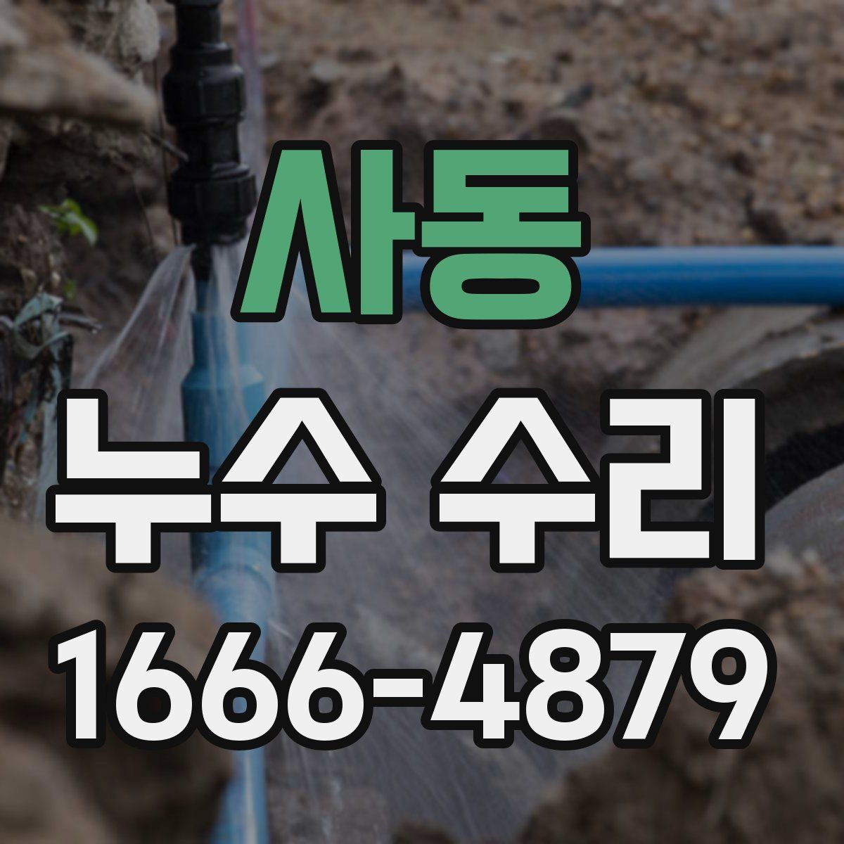 사동 누수 수리
