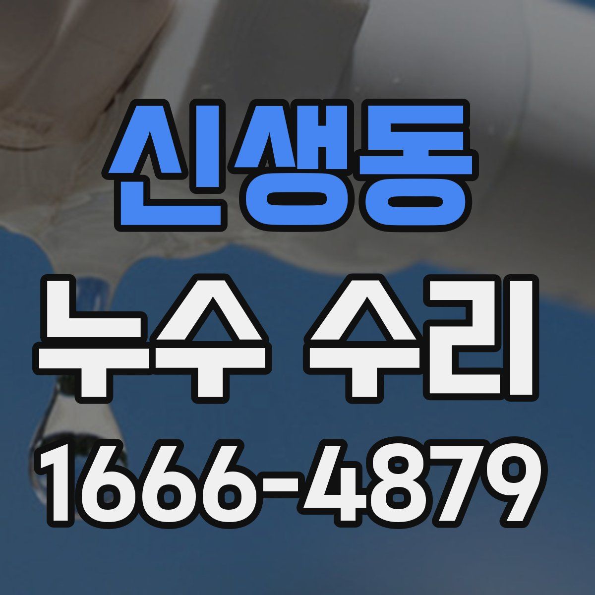 신생동 누수 수리