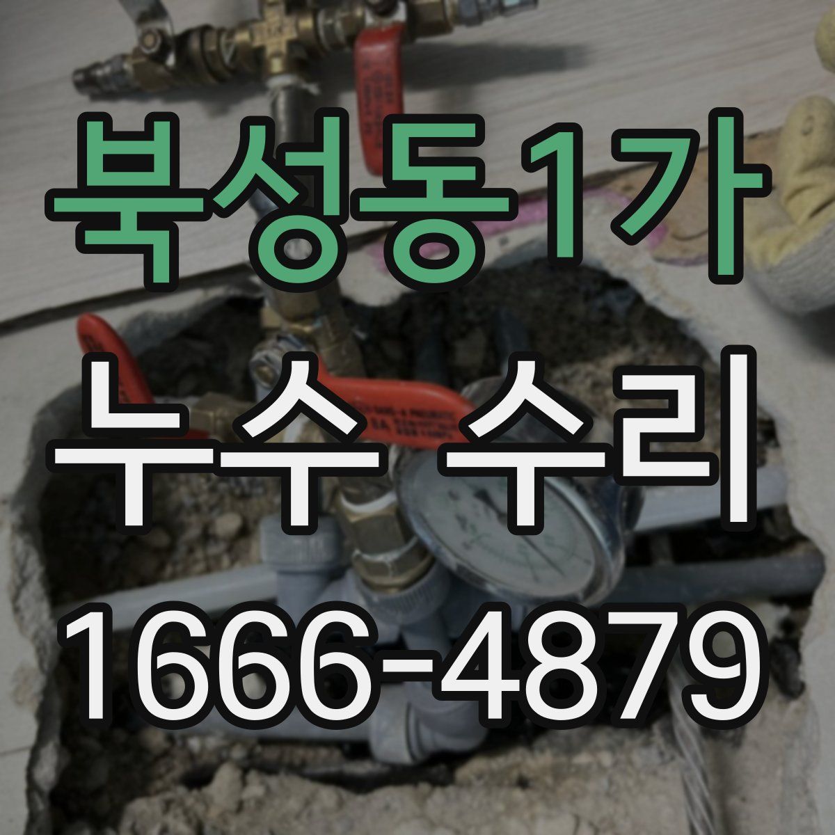 북성동1가 누수 수리