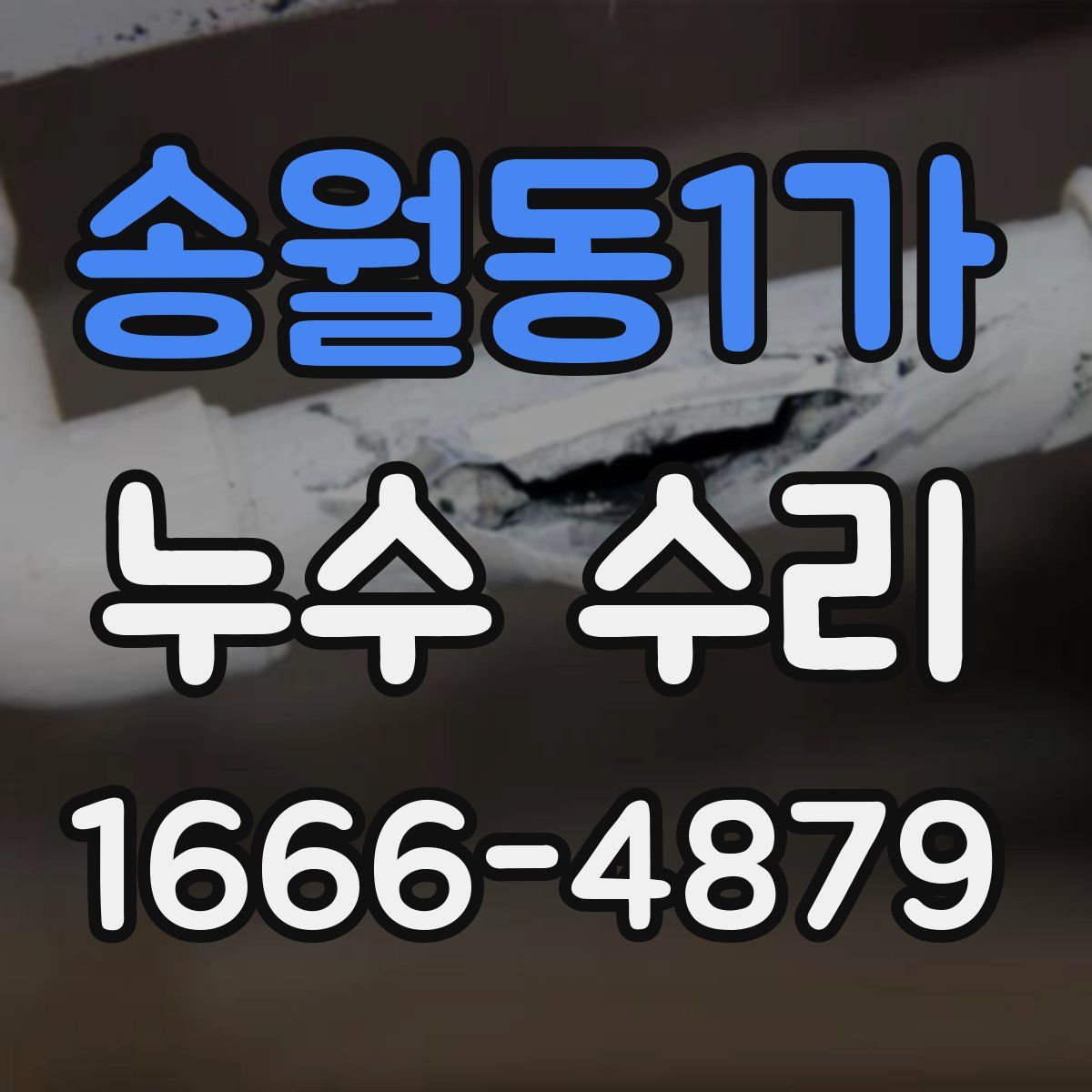 송월동1가 누수 수리