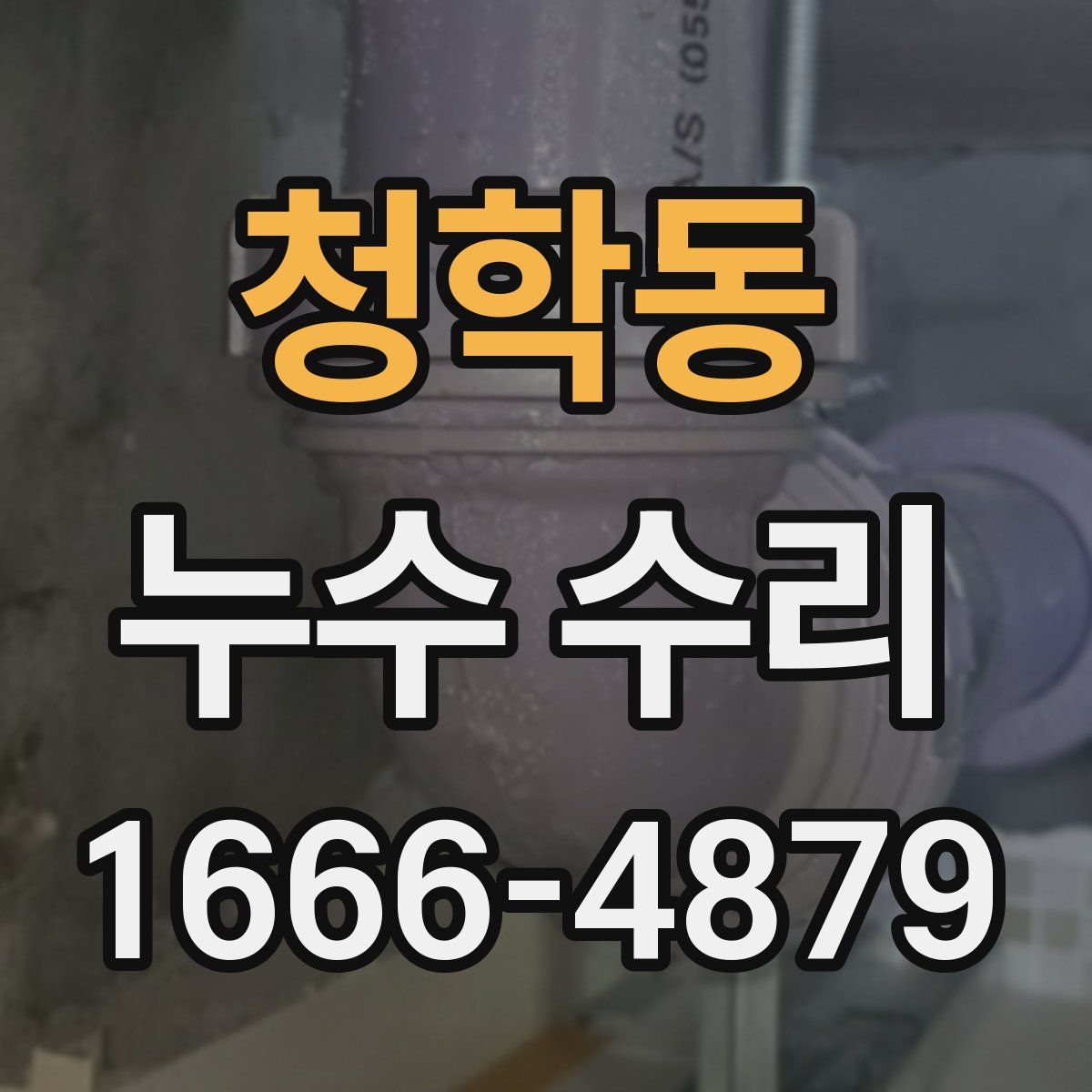 청학동 누수 수리