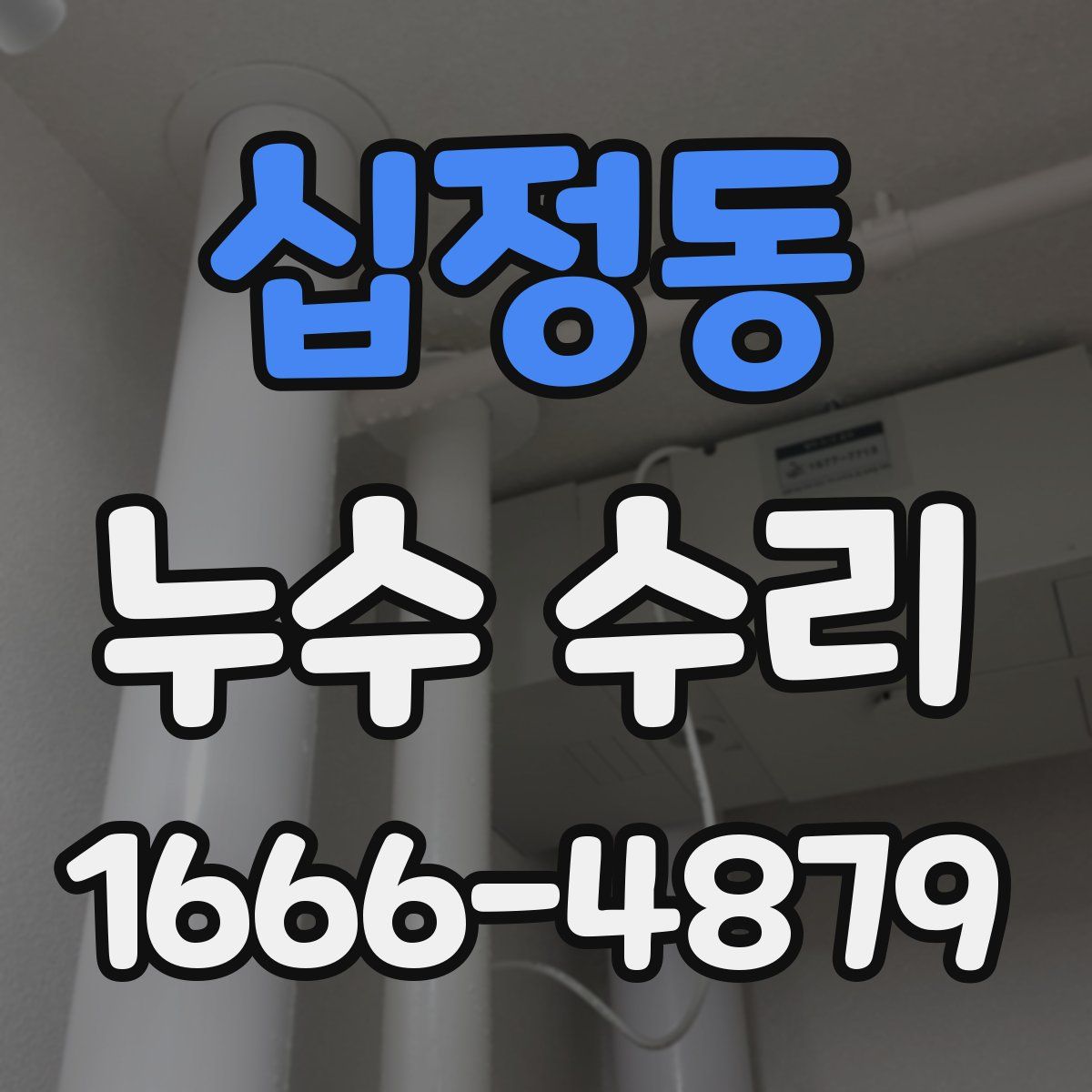 십정동 누수 수리