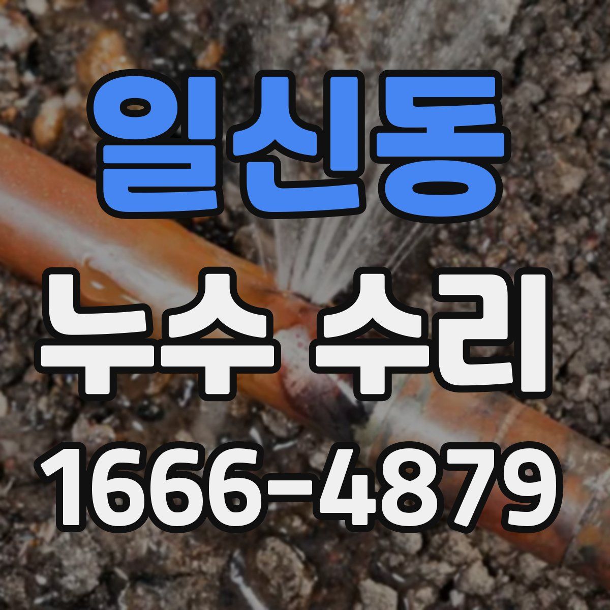 일신동 누수 수리