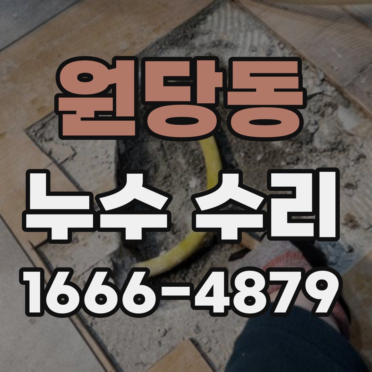 원당동 누수 수리