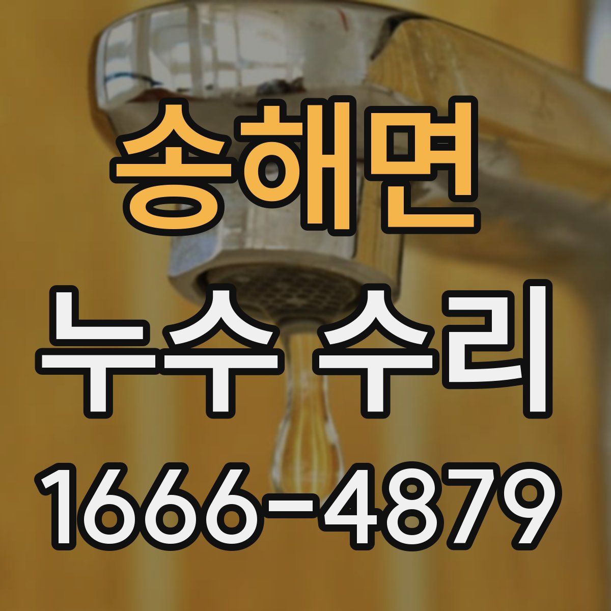 송해면 누수 수리