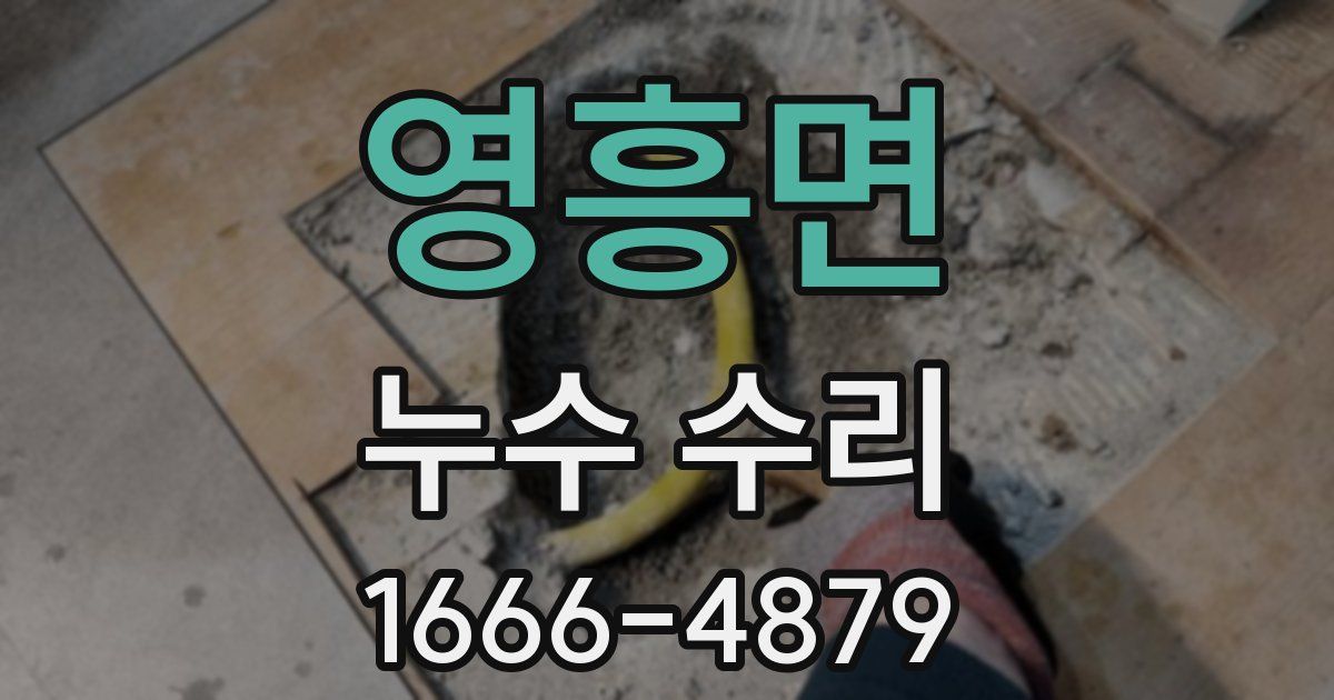 영흥면 누수 수리