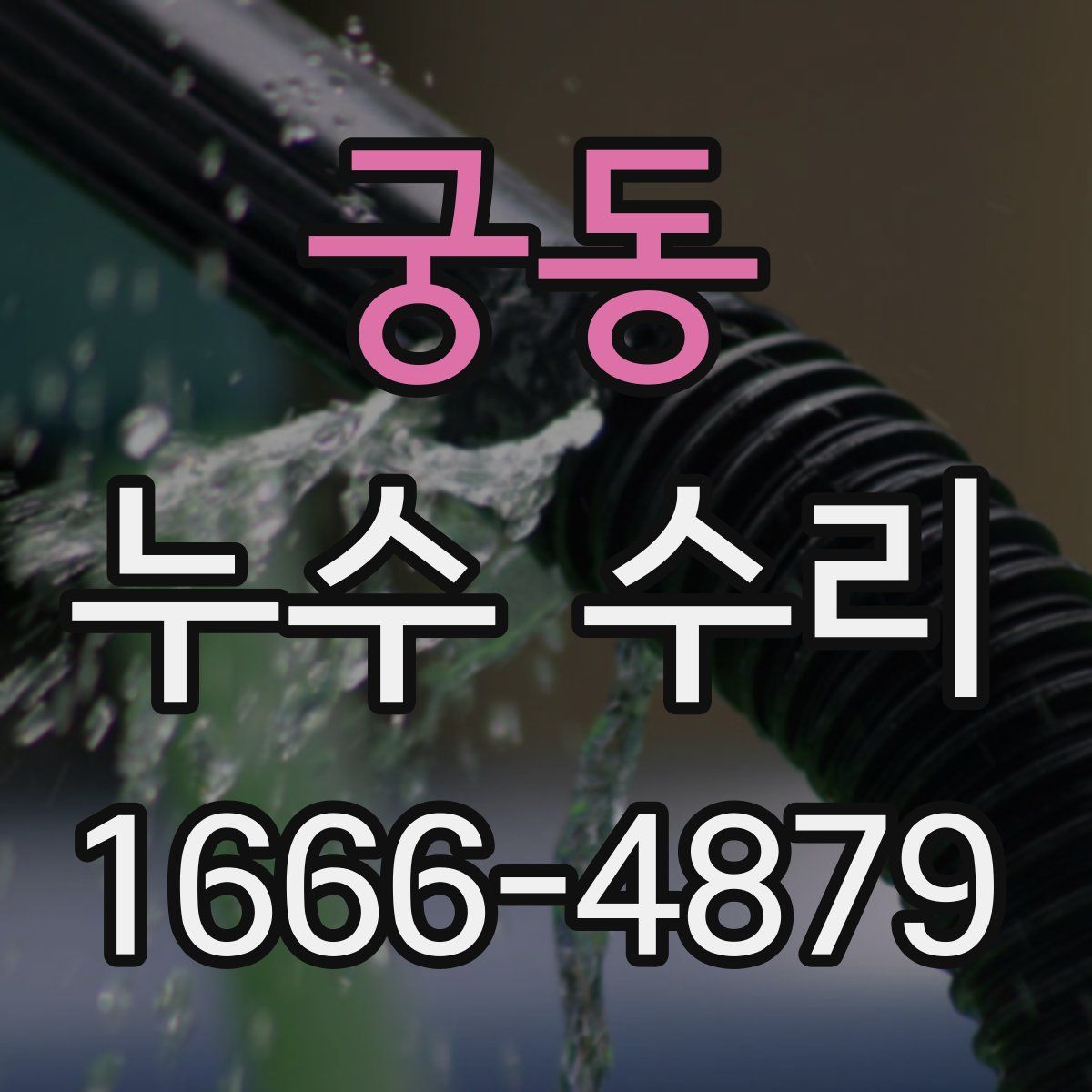 궁동 누수 수리