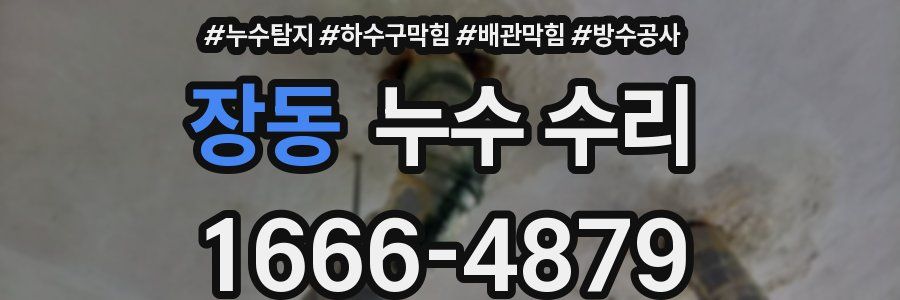 장동 누수 수리
