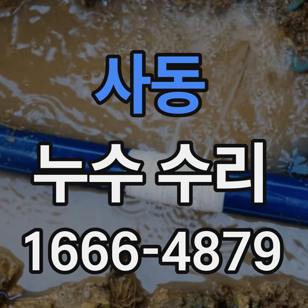 사동 누수 수리