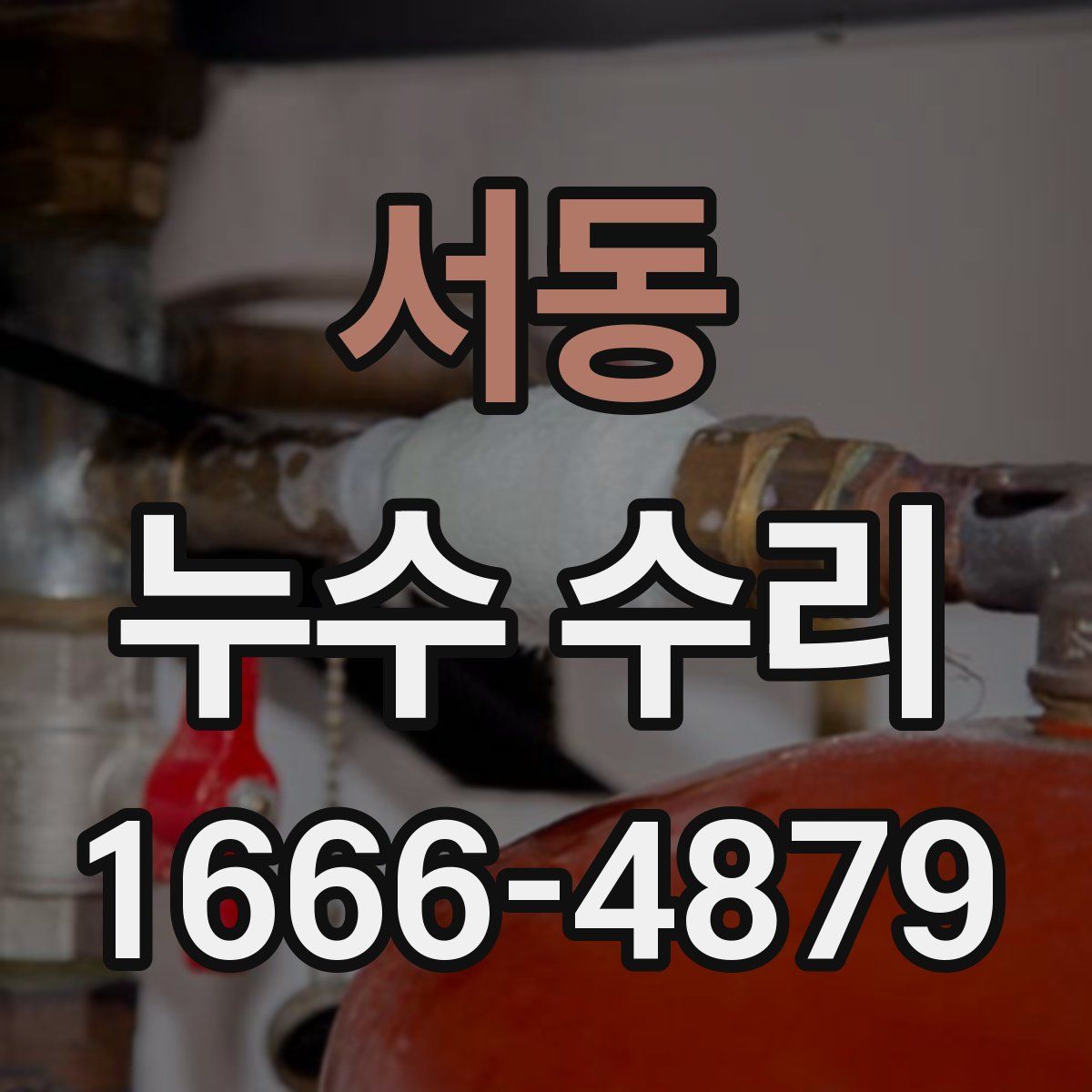 서동 누수 수리