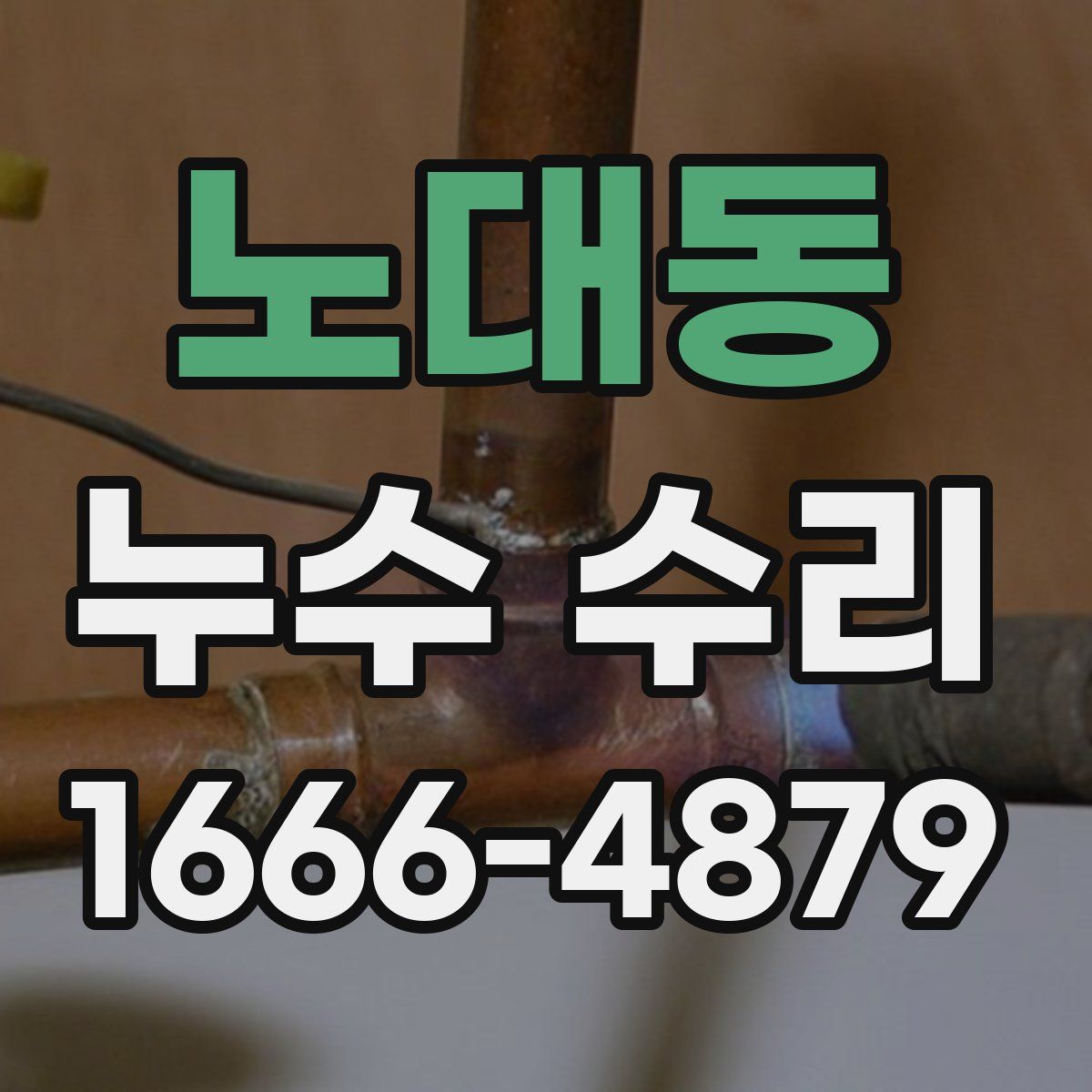 노대동 누수 수리