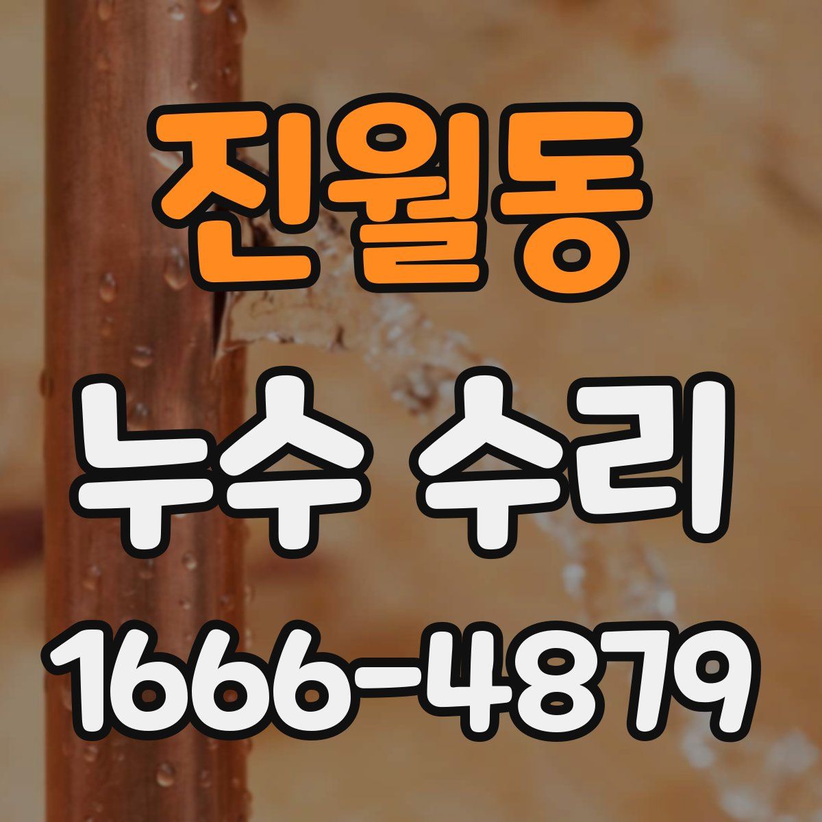 진월동 누수 수리