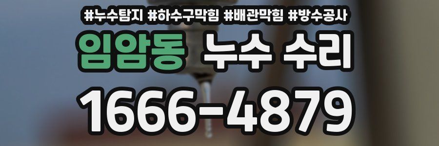 임암동 누수 수리