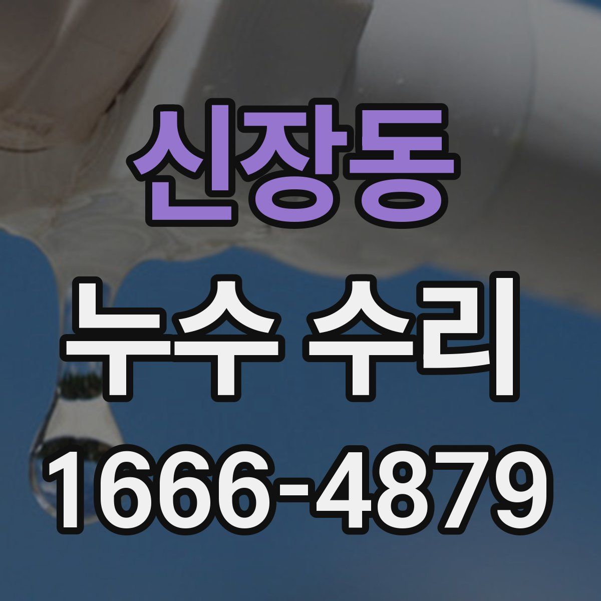 신장동 누수 수리