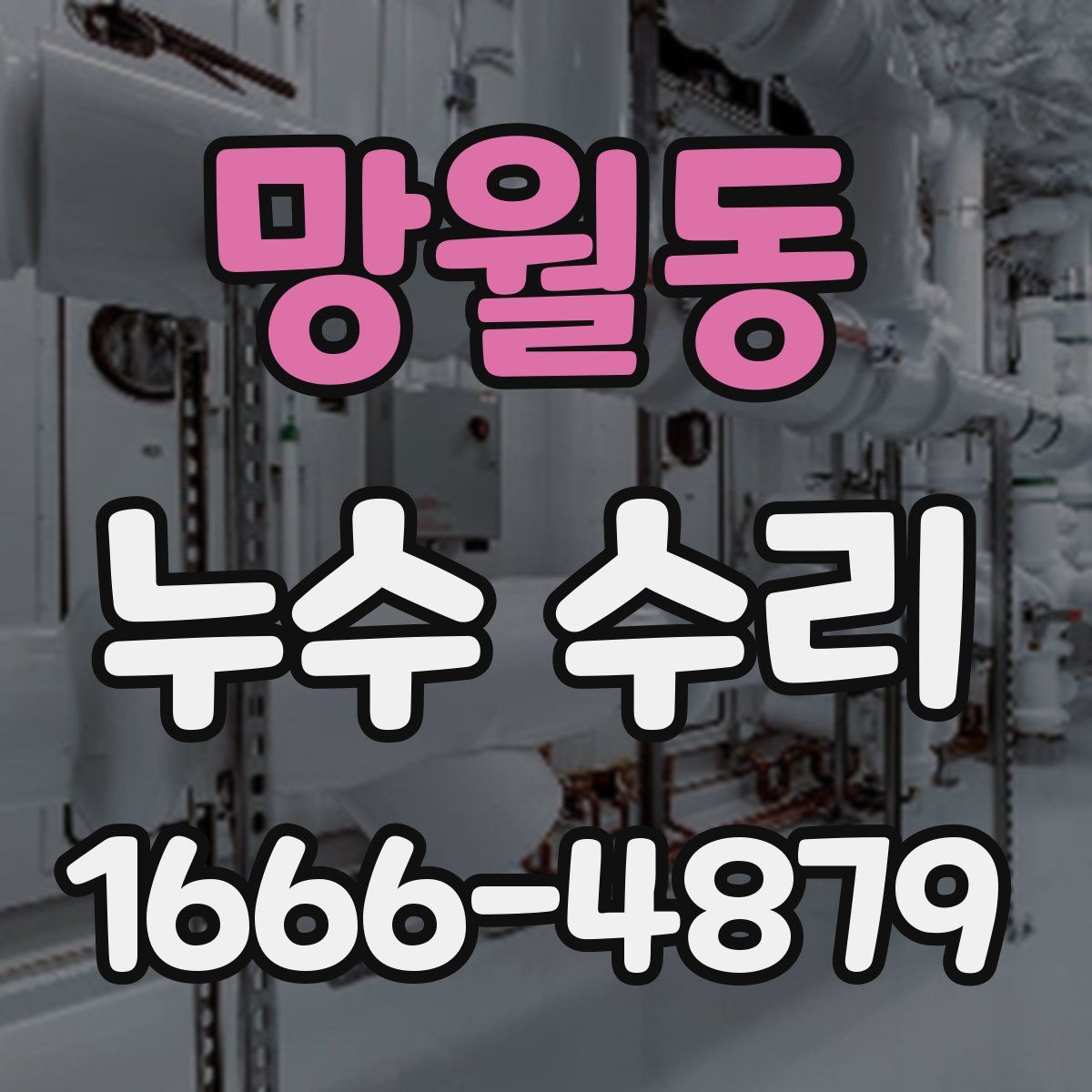 망월동 누수 수리