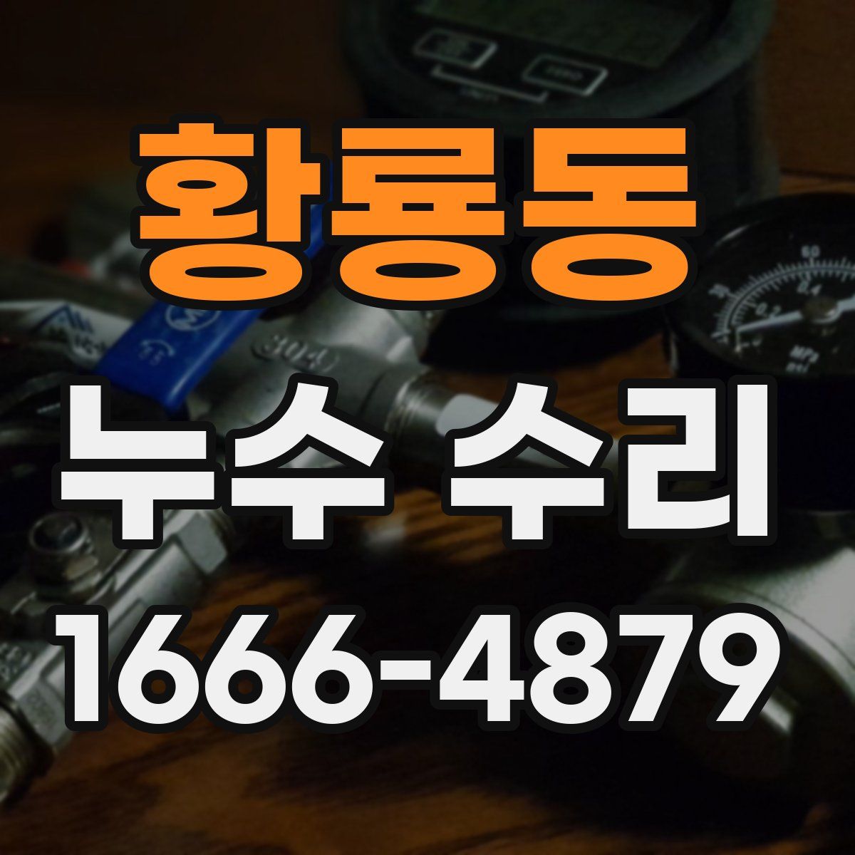 황룡동 누수 수리
