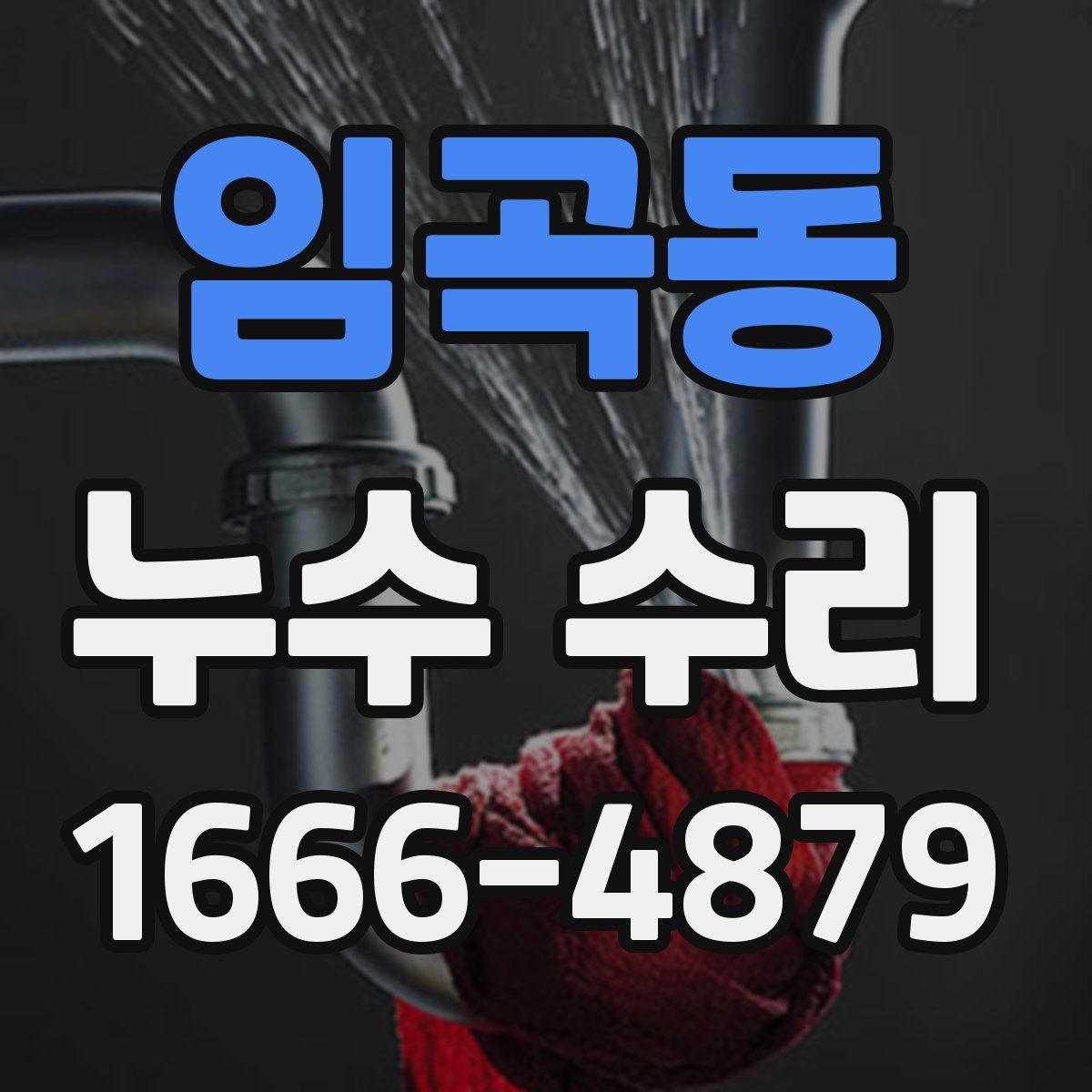 임곡동 누수 수리