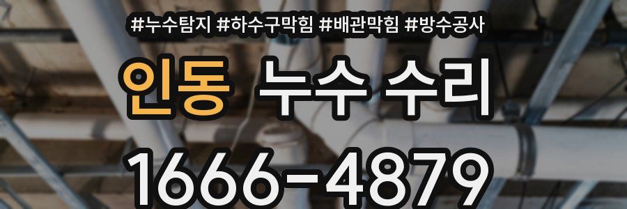 인동 누수 수리