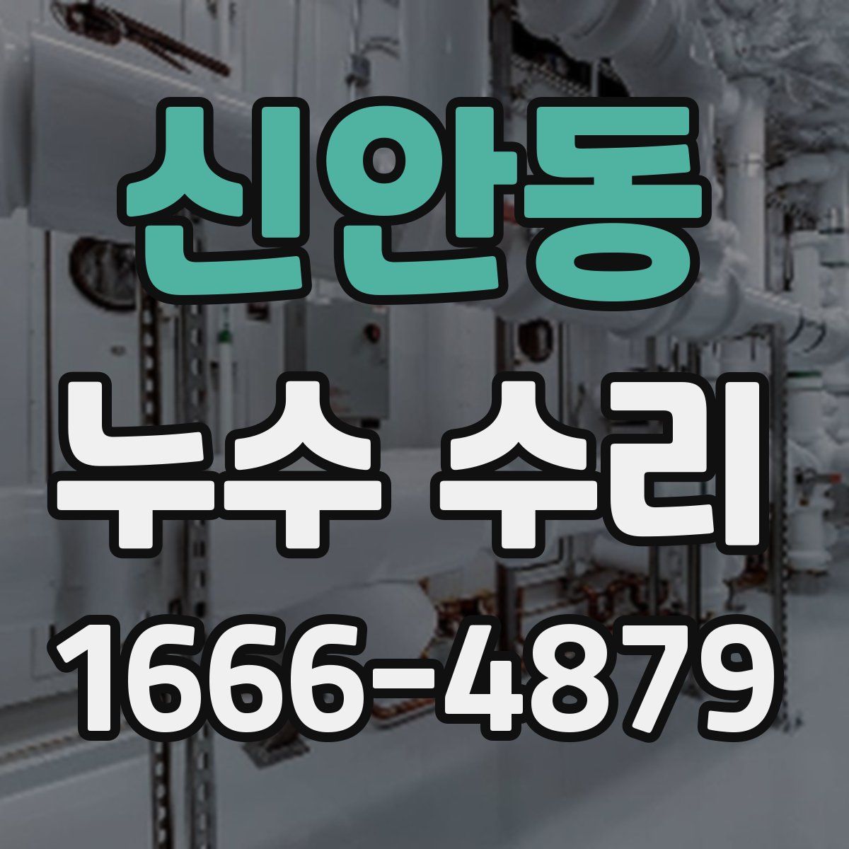 신안동 누수 수리
