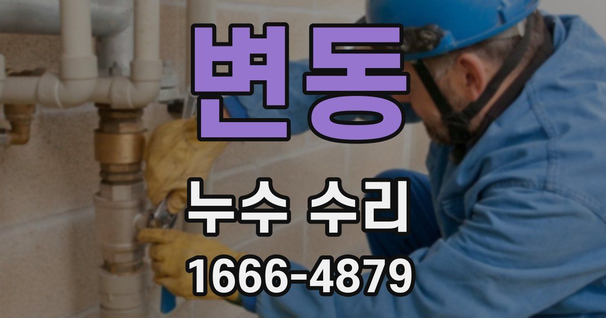 변동 누수 수리