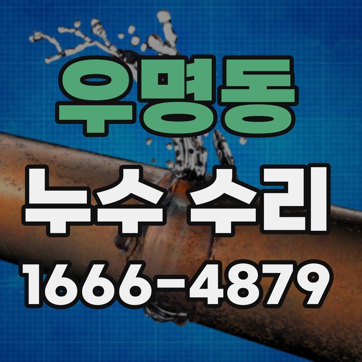 우명동 누수 수리