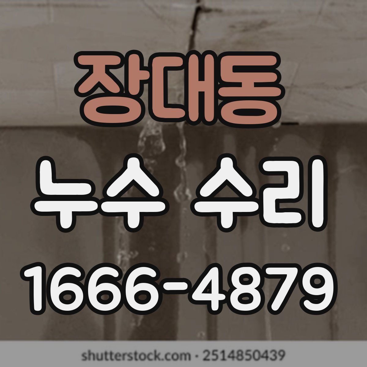 장대동 누수 수리