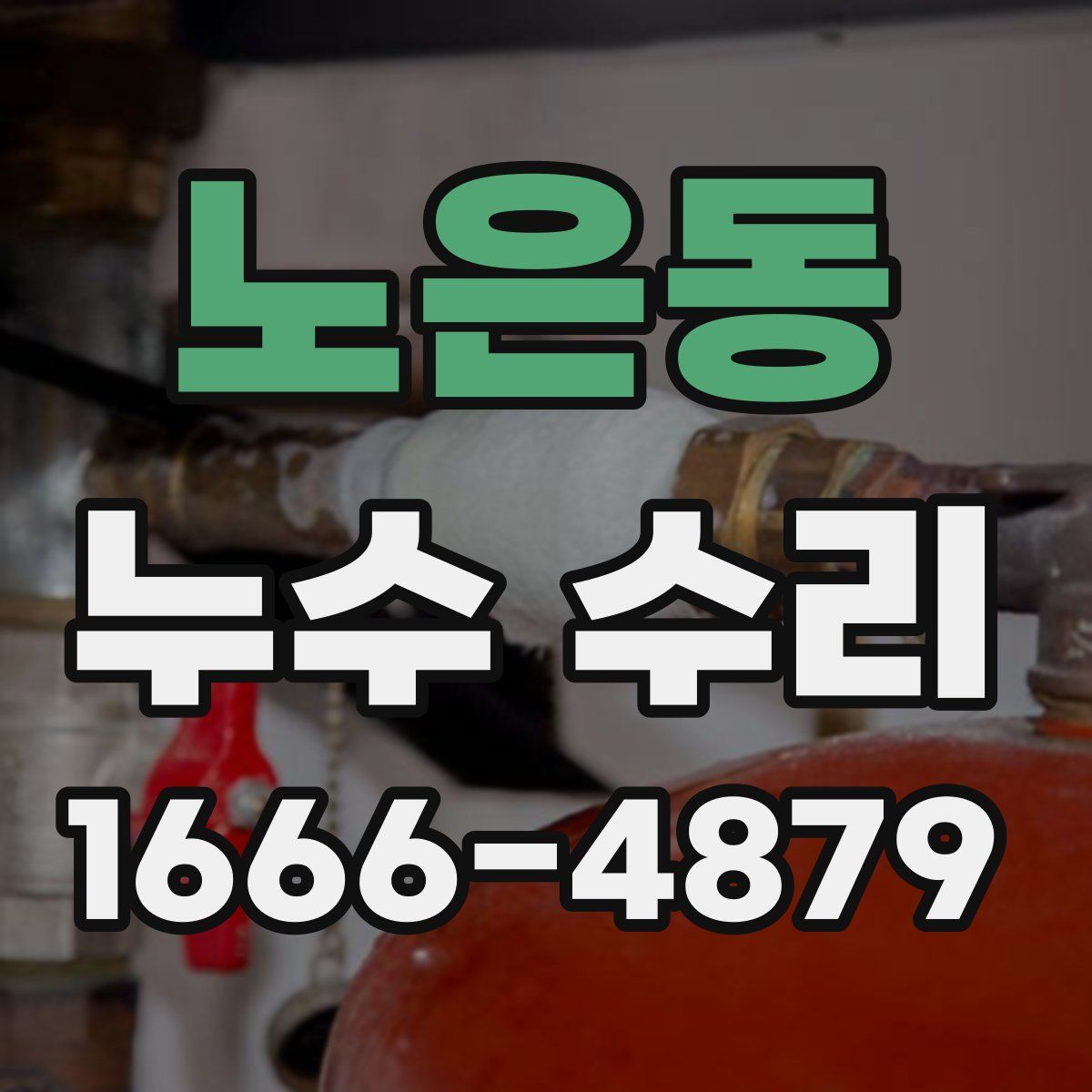 노은동 누수 수리