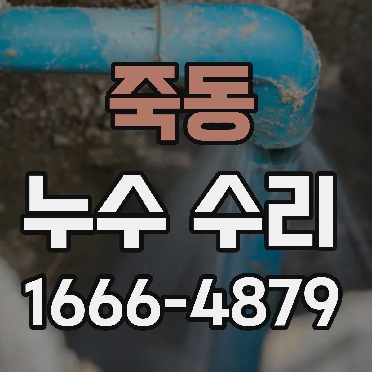 죽동 누수 수리