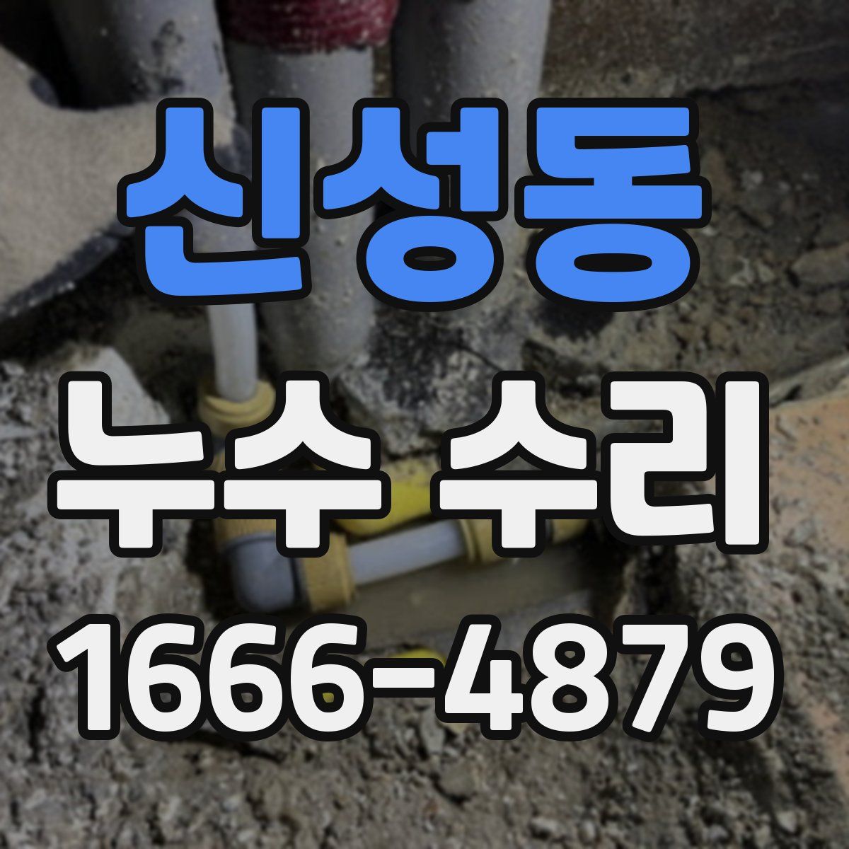 신성동 누수 수리
