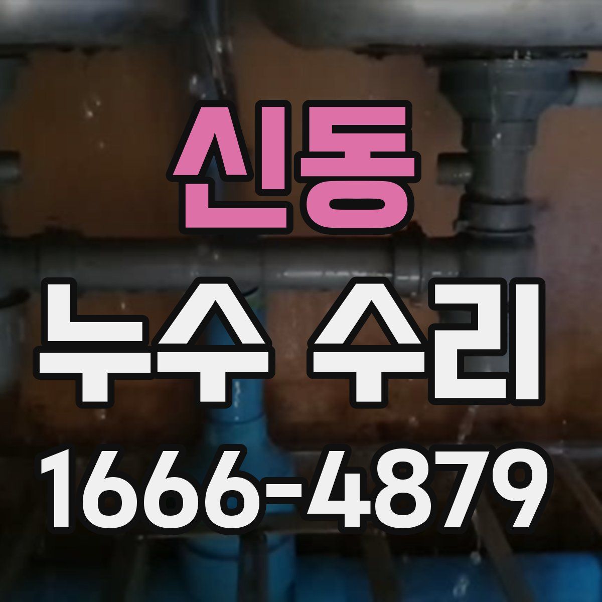 신동 누수 수리