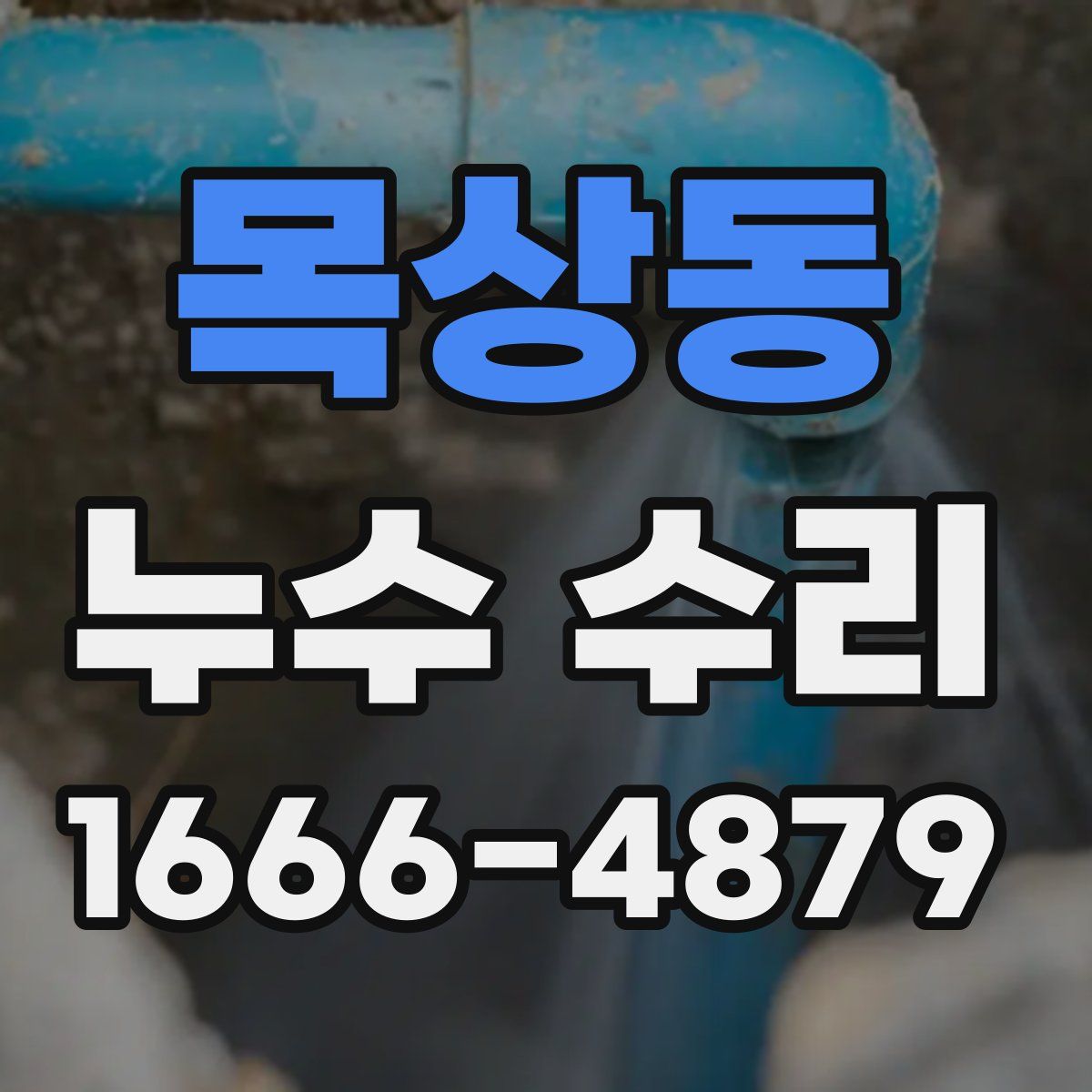 목상동 누수 수리