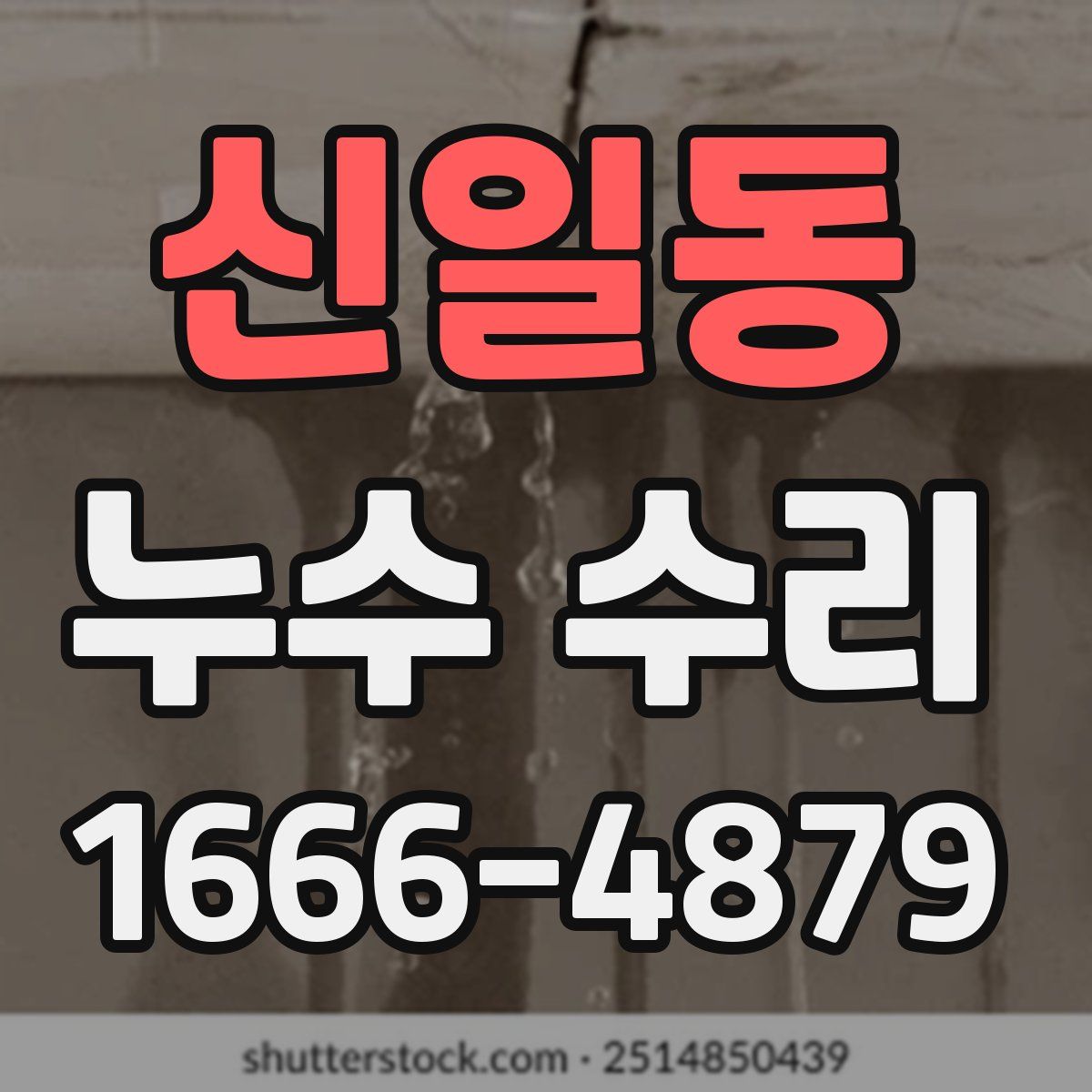 신일동 누수 수리
