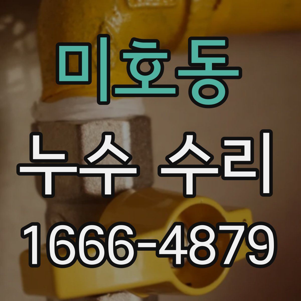 미호동 누수 수리