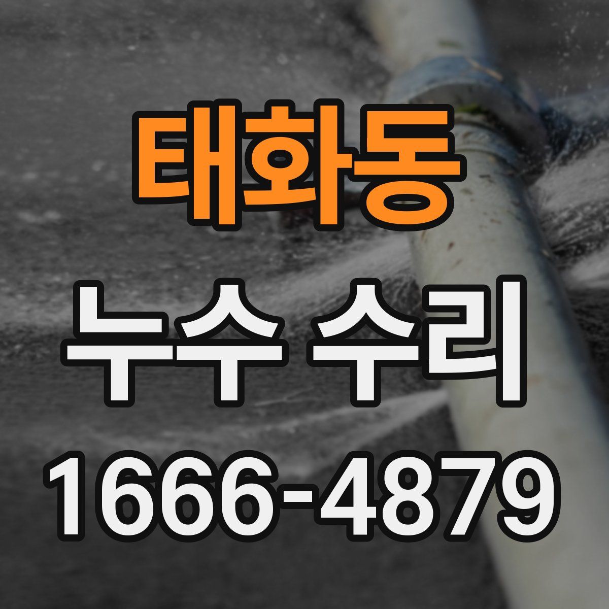 태화동 누수 수리