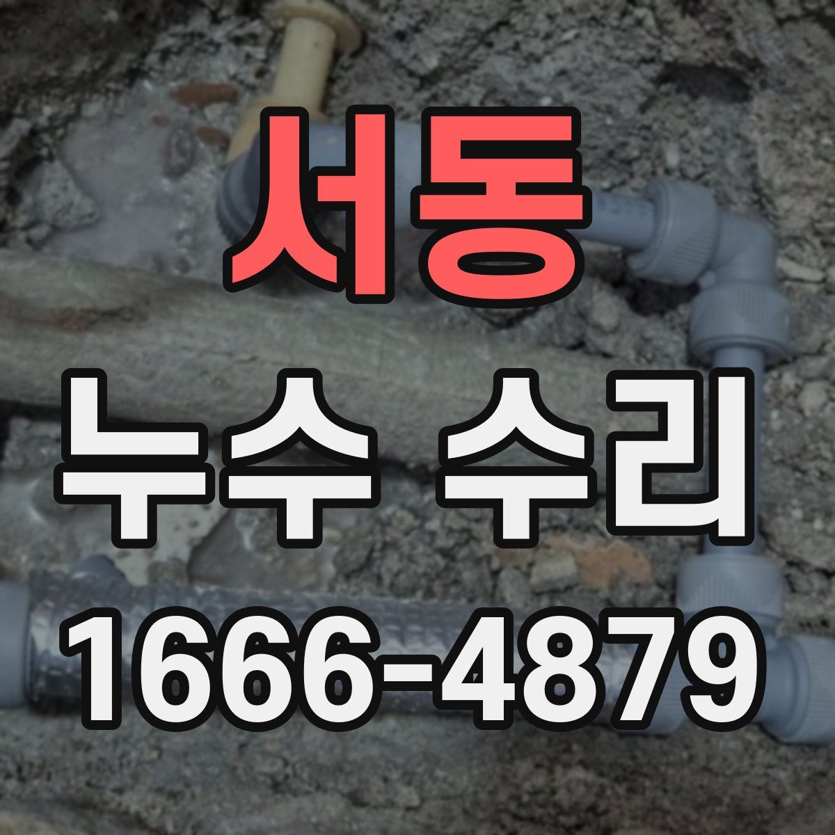 서동 누수 수리