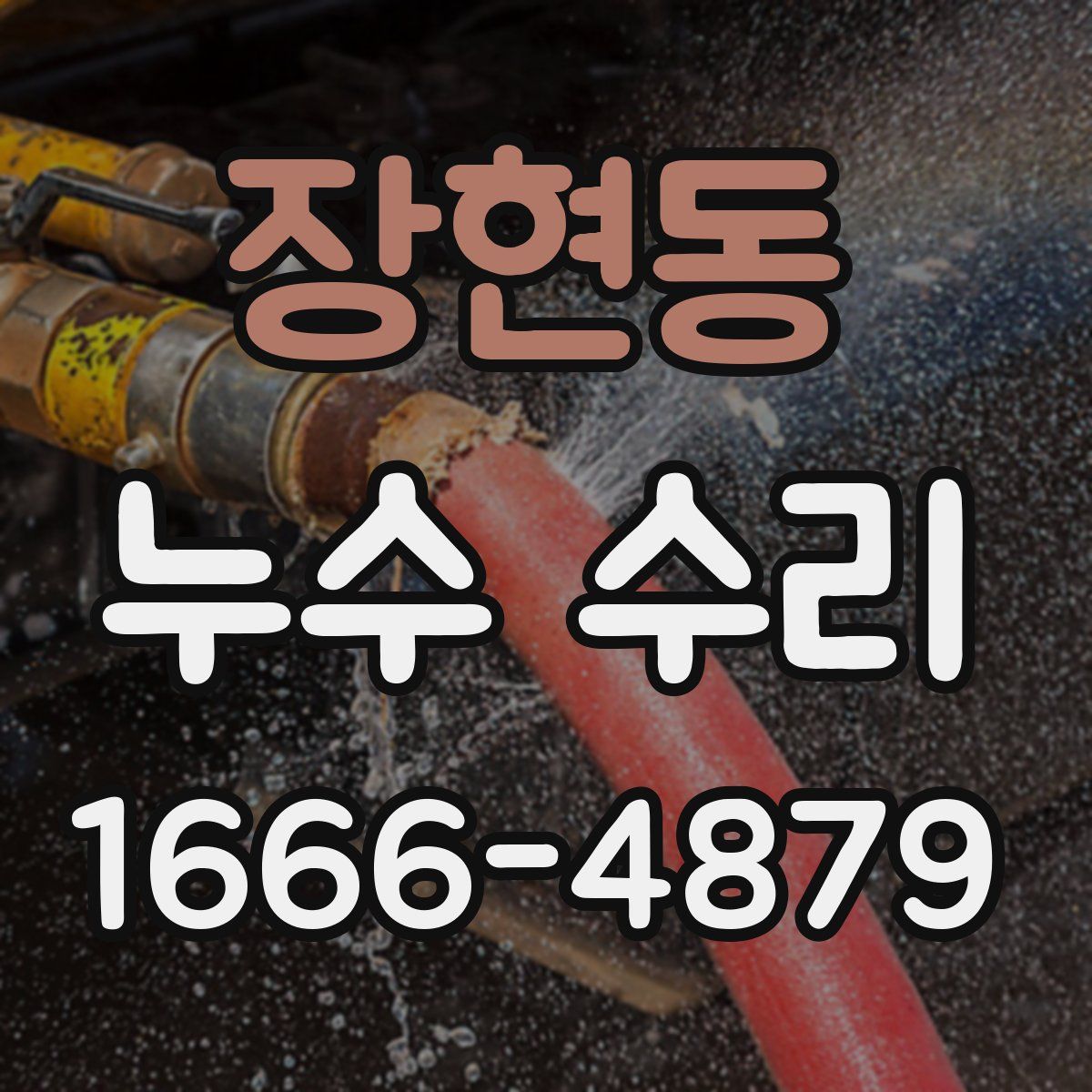 장현동 누수 수리