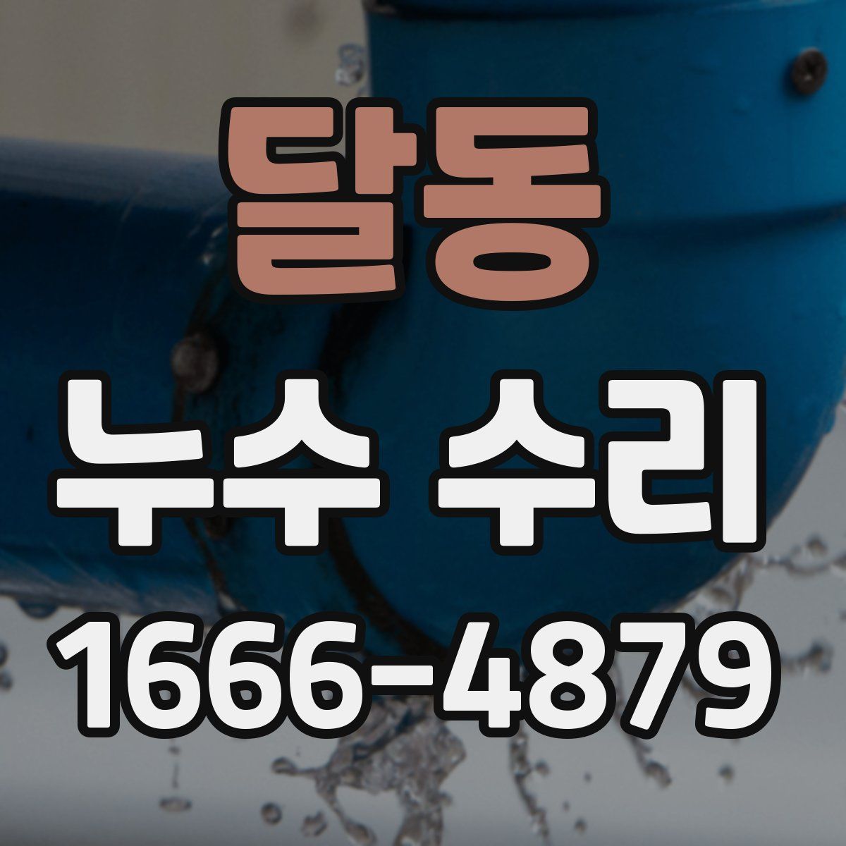 달동 누수 수리