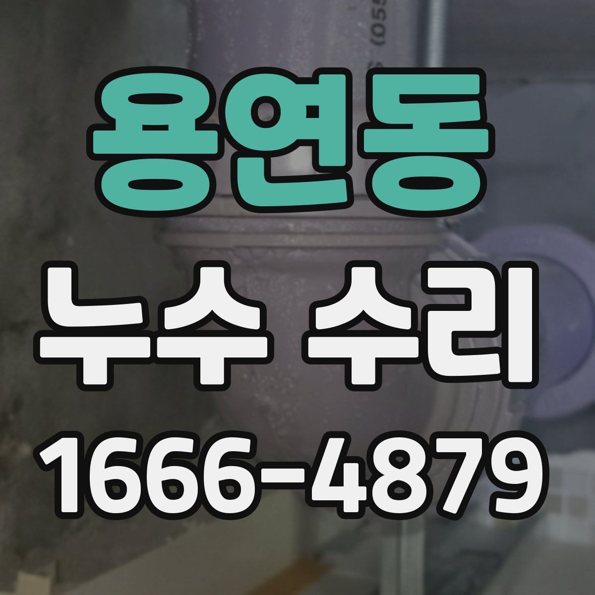 용연동 누수 수리