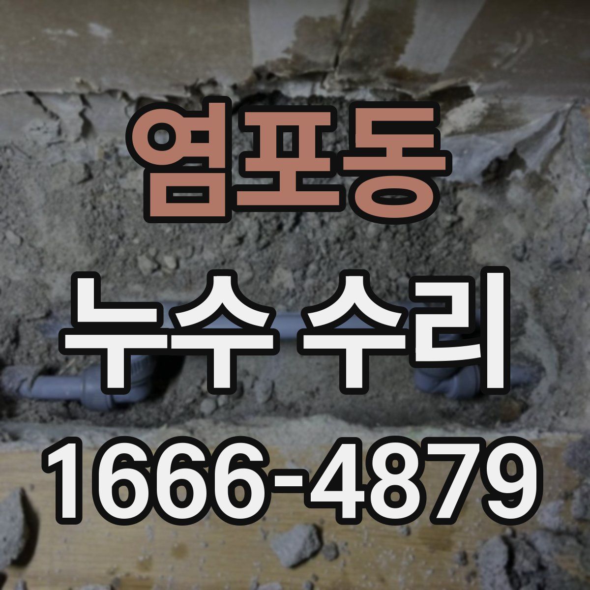 염포동 누수 수리