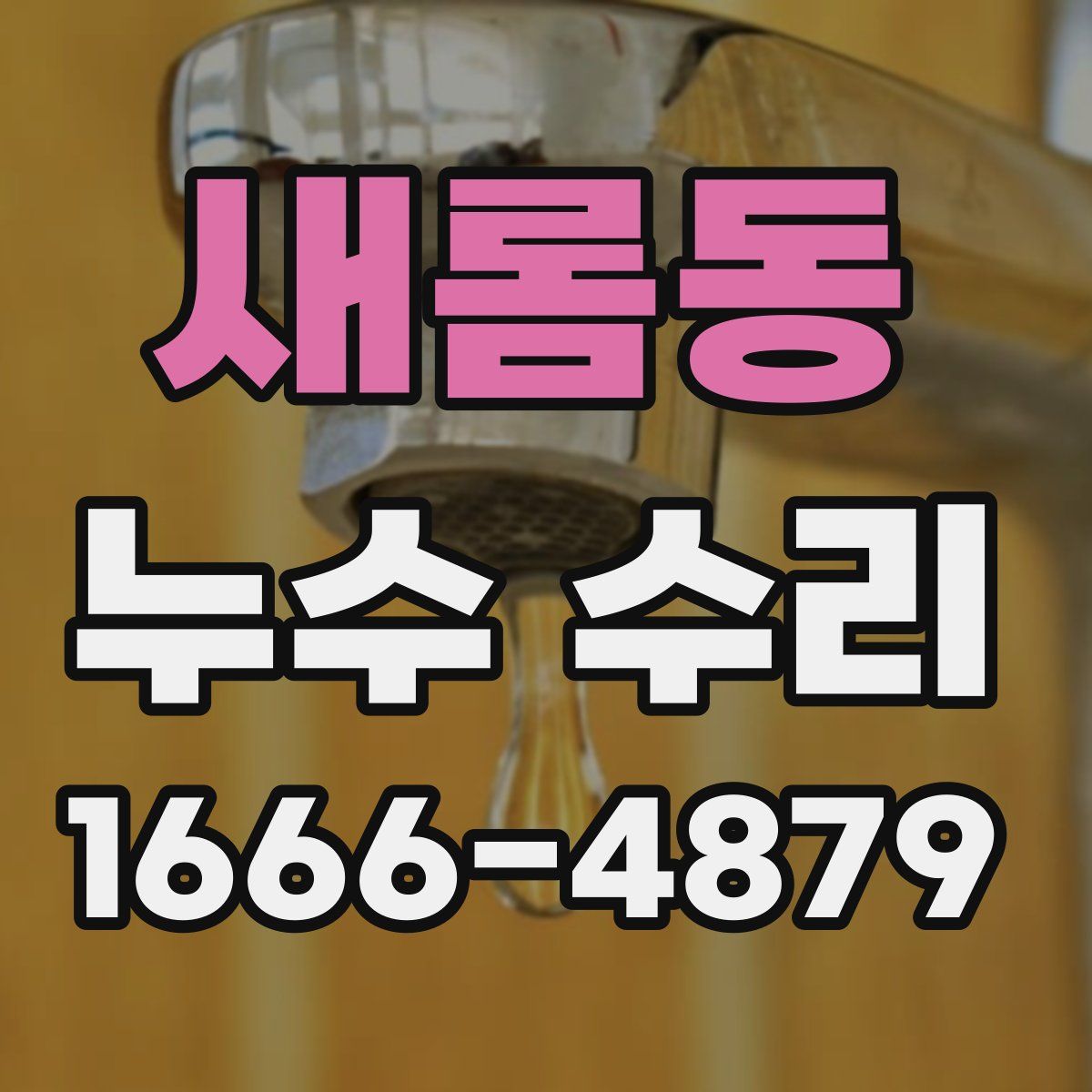 새롬동 누수 수리