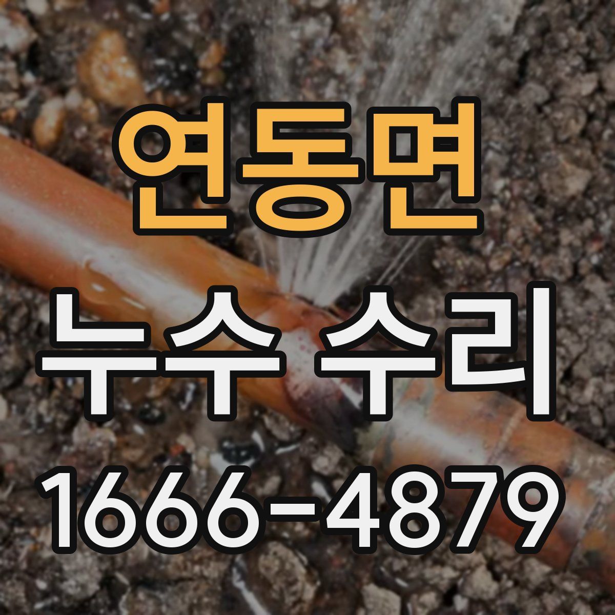 연동면 누수 수리
