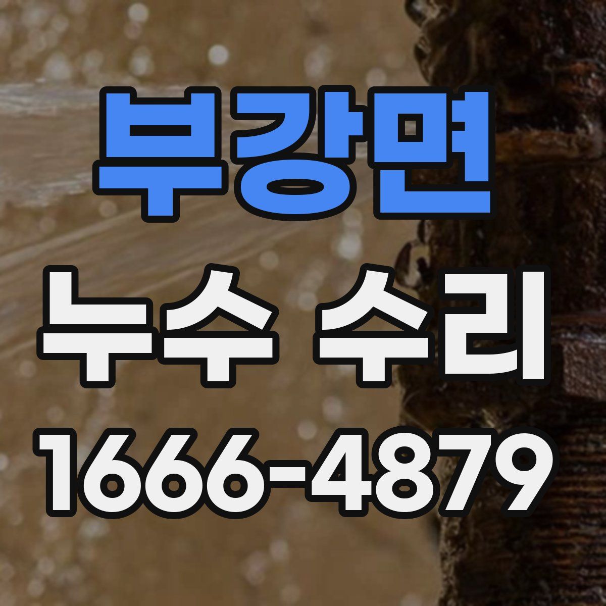 부강면 누수 수리