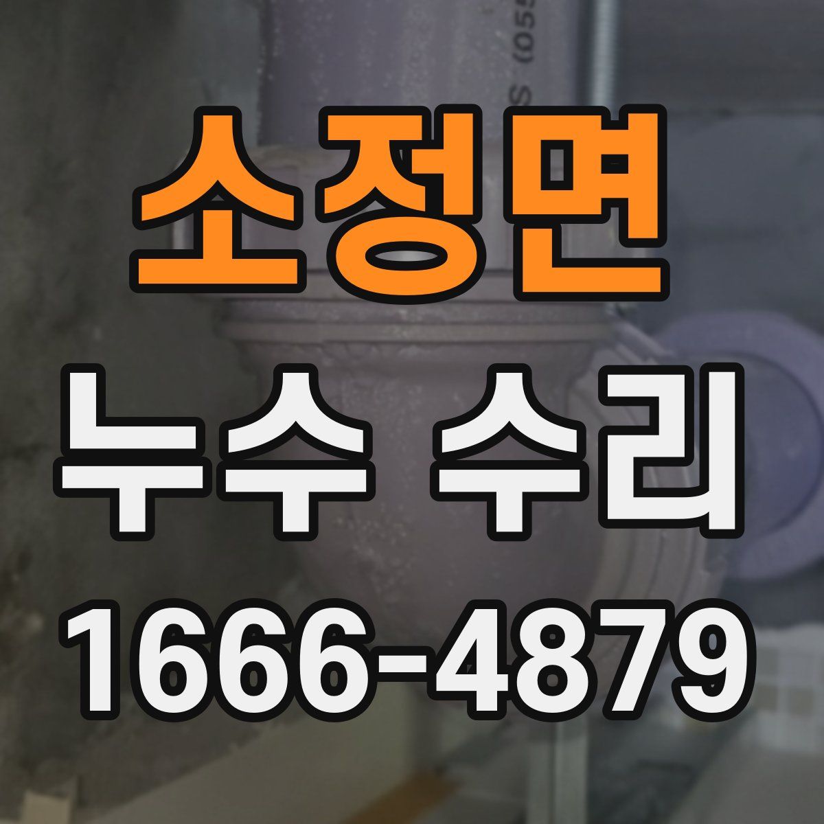소정면 누수 수리