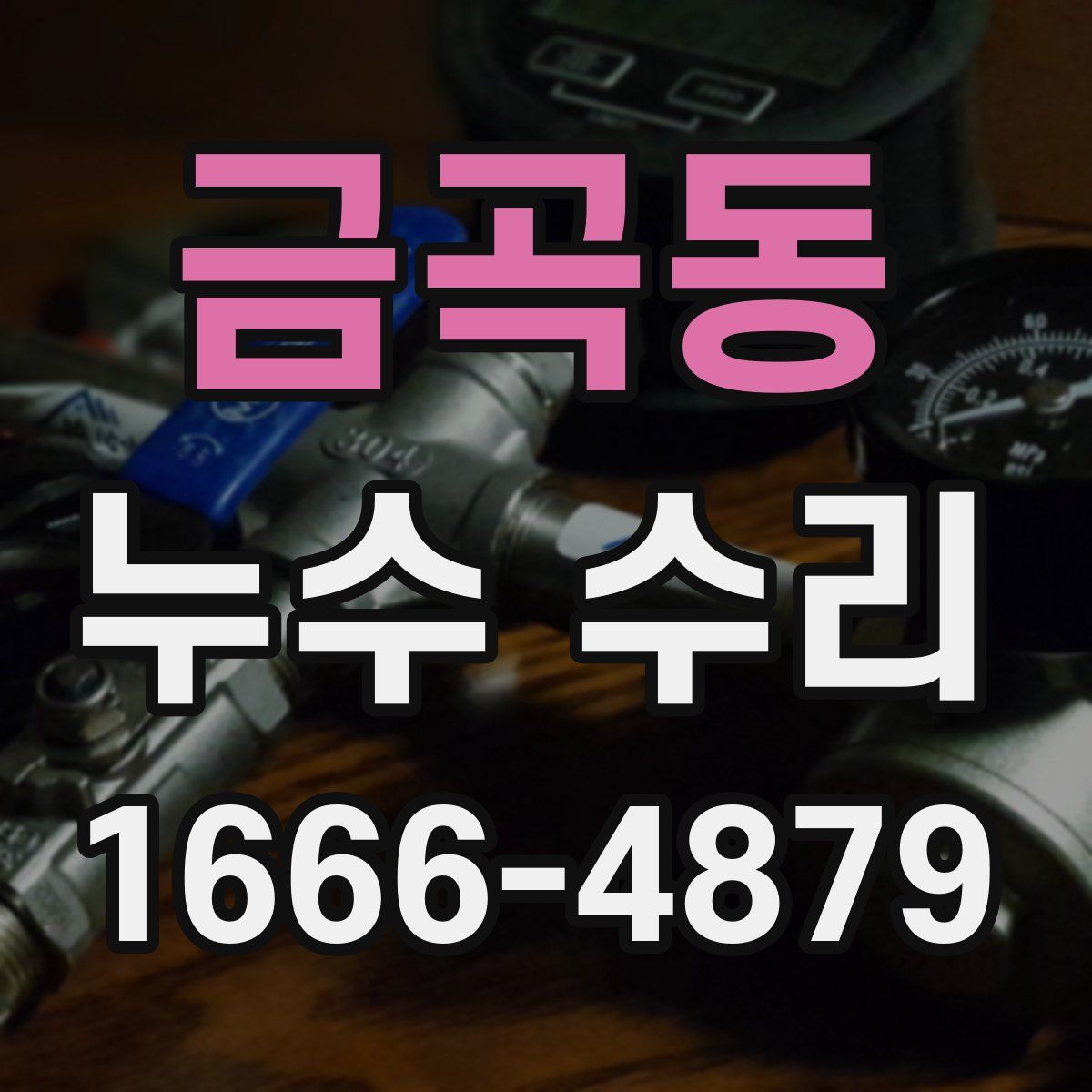 금곡동 누수 수리