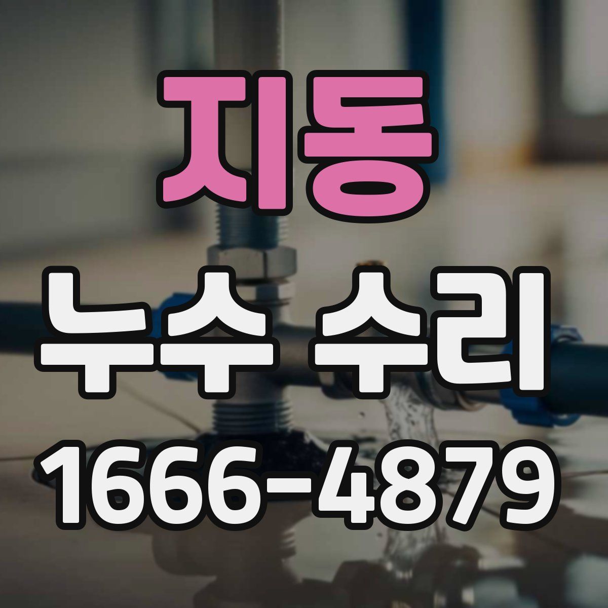 지동 누수 수리