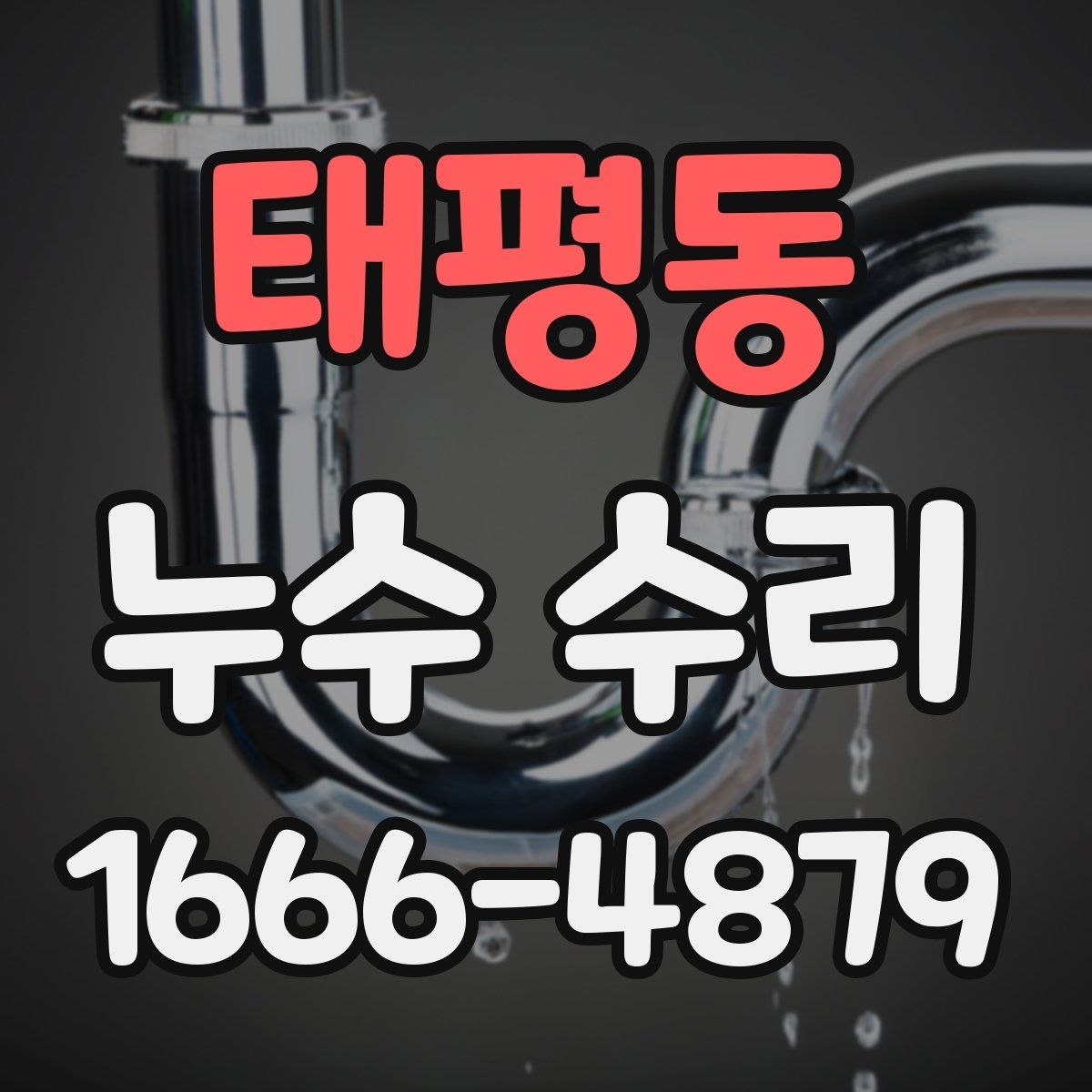 태평동 누수 수리